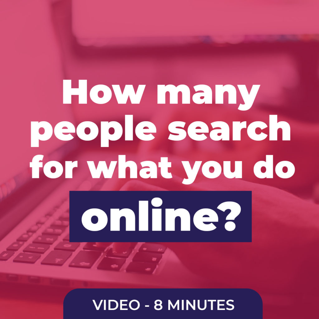 Learn how to find out how many people are searching online for mortgage advice.