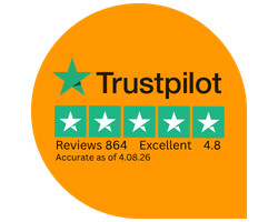 Reviews 864 Excellent 4.8 (1)